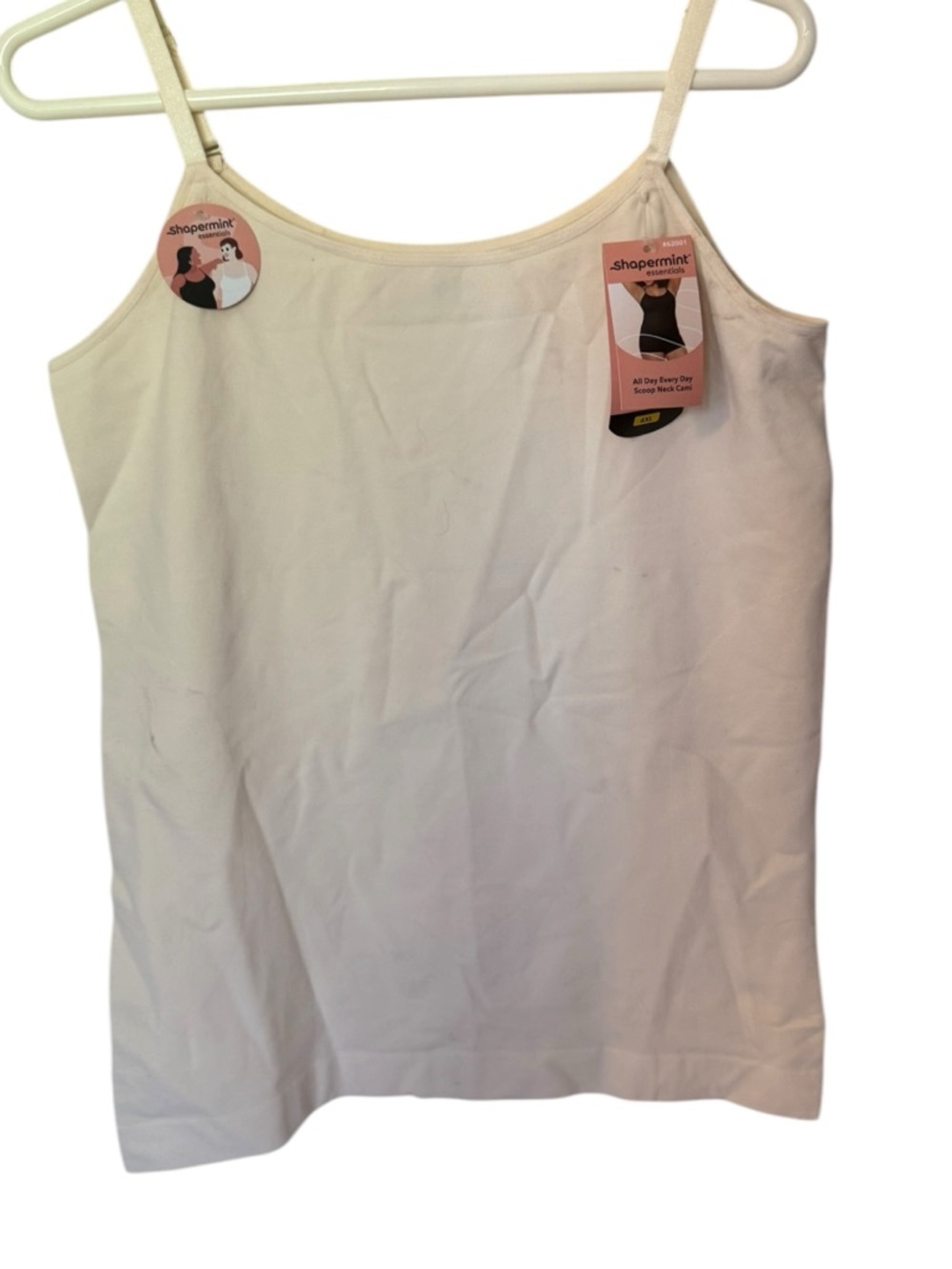 NEW Shopermint 4XL Cream Smoothing Tank Cami 360° Shaping NWT